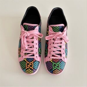 Gucci Supreme GG Psychedelic Ace Sneakers